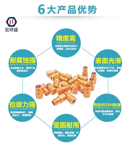 气阀小铜车件加工